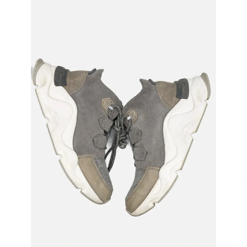 Sorel‎ Womens Kinetic RNEGD Waterproof Sneakers Gray
